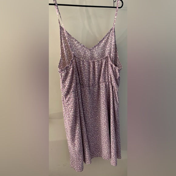 SHEIN CURVE 4XL FLORAL SPAGHETTI STRAP DRESS MINI / MIDI - Picture 7 of 8